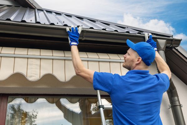 Rain Gutter Maintenance in Hampstead